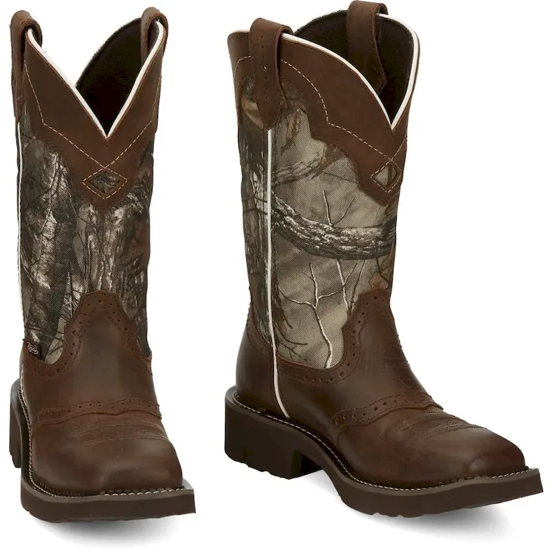 Gold Coin Women's Justin Raya Cowboy Boots Brown 2025 - Cowboy Boots