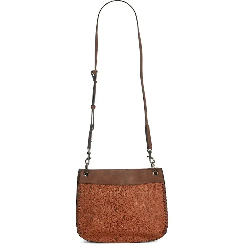 Women's Justin Crossbody Handbags Brown 2025 rule-abiding - Handbags